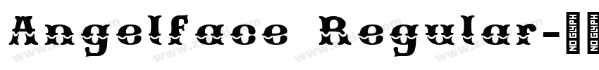 Angelface Regular字体转换
